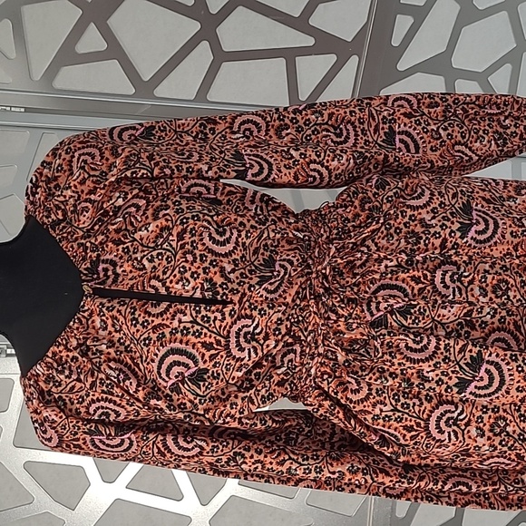 ALC Printed Cotton Dress - Picture 3 of 10